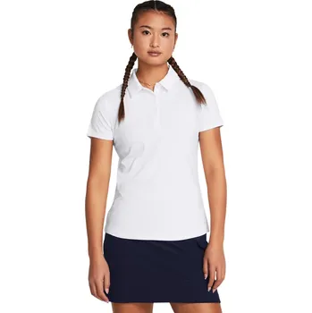 Dámské polotriko Under Armour Playoff SS Polo XXL Bílá