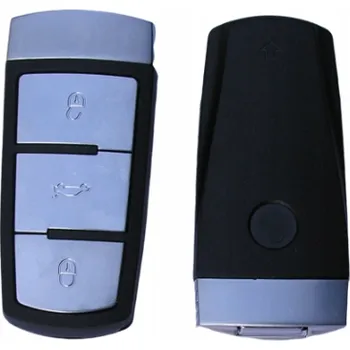 Autoklíč Náhradní obal klíče 3-tlačítkový, Volkswagen VW (HU66) + Transpondér