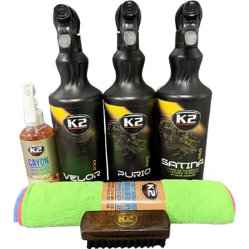 Autokosmetika DOPLŇKY Dárková sada autokosmetiky K2 - Interiér