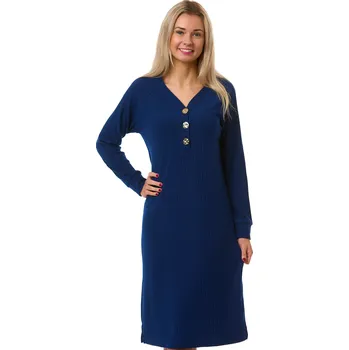 Dámská noční košile Noční košile dámská modrá luxusní 1C4130 modrá l