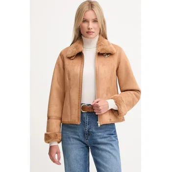 Dámský kabát Bunda Gaudi 521BD39003 hnědá 82X, vel. 38