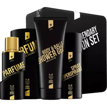 Kosmetická sada Angry Beards Fakin Legendary Jack Saloon Set