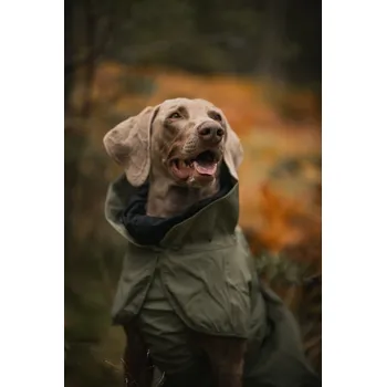 Obleček pro psa REFLEXNÍ PLÁŠTĚNKA PAIKKA ZELENÁ