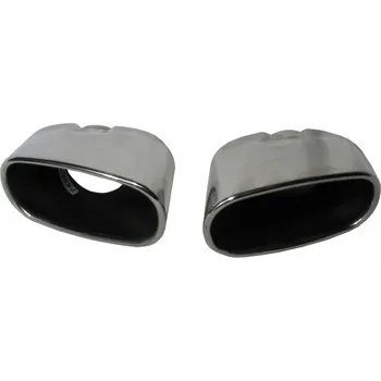 Koncovka výfuku INOX 77565 Koncovka výfuku L+P 135x141x77mm BMW X5 E70 (06-13)
