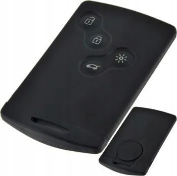 Autoklíč Náhradní obal klíče (KARTA) 4-tlačítkový, RENAULT (VA2) Frekvence 433 MHz + Transpondér