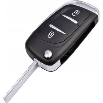 Autoklíč Náhradní obal klíče 2-tlačítkový, CITROEN, PEUGEOT (HU83)
