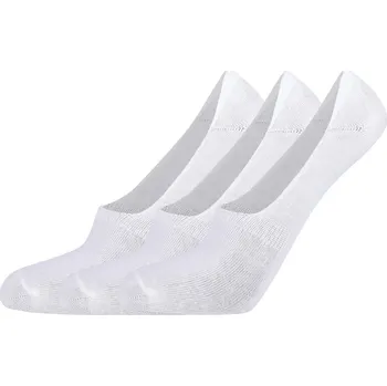 Dámské ponožky Dámské nízké ponožky Endurance Livio Silicone Sneaker Socks 3-Pack 39/42 Bílá