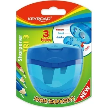 rýsovací prkno Keyroad Ořezávátko TRI Plus, plast - modré