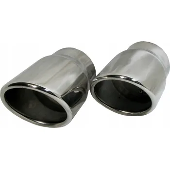 Koncovka výfuku INOX 77344 Koncovka výfuku L+P 175x101mm AUDI Q7 I (05-15)