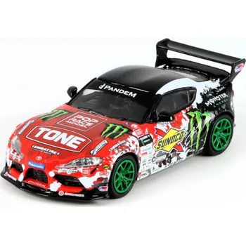 autíčko Toyota Supra GR Pandem D1GP Daigo Saito 2024 1:64 - POP RACE Toyota Supra - kovový model