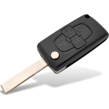 Autoklíč Náhradní obal klíče 4-tlačítkový, CITROEN C8 (HU83)
