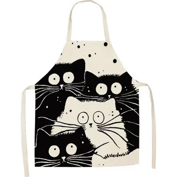 Kuchyňská zástěra Zástěra kuchyňská kočičky - Cakesicq