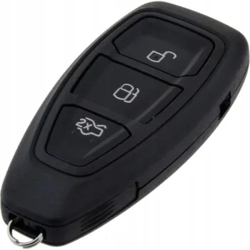 Autoklíč Náhradní obal klíče 3-tlačítkový, FORD (HU101) Frekvence 433 MHz + Transpondér