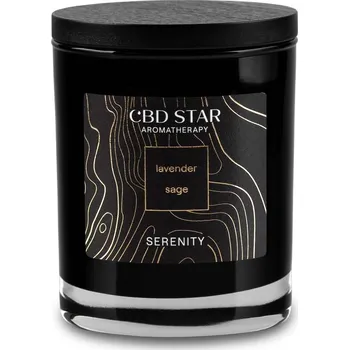 CBD CBD STAR CBD SVÍČKA SERENITY 150 g