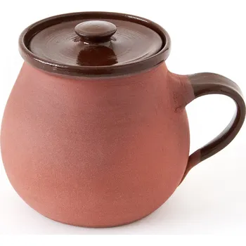 Hrnec sádlák 0,6L 2. jakost - kameninový hrnec na sádlo (ruční výroba)