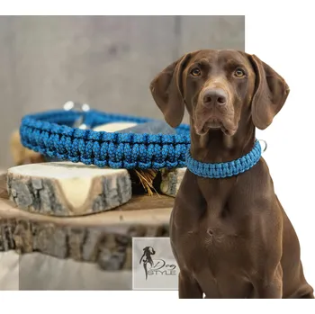 Obojek pro psa Stahovací, tenký obojek Blueari 55-57 cm