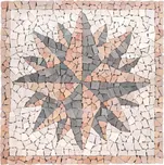 Mramorová mozaika 90 x 90 cm Rosone…