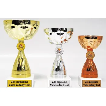 Cyklo žena poháry 515-L333 Zde napište text na štítky a součet zadejte do košíku. Více informací viz.POPIS v dolní části.