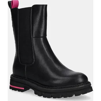 Dámská obuv Kožené kotníkové boty Patrizia Pepe Girl PPJ891.35.41 černá 99X, EUR 37