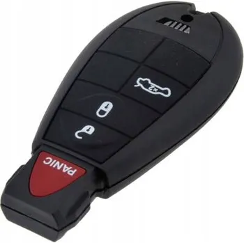 Autoklíč Náhradní obal klíče 4-tlačítkový, DODGE (CY24) + Transpondér