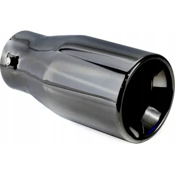 Koncovka výfuku INOX MT018BC Koncovka výfuku 204x76mm - ŠEDÁ