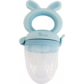 krmicí dudlík Bo Jungle Fruit Feeder 4v1 světle modrý