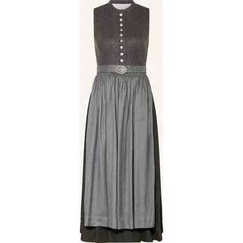 Hammerschmid Dámský Dirndl Attersee, šedá / tmavě šedá, 40