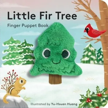 Cizojazyčná kniha Little Fir Tree: Finger Puppet Book