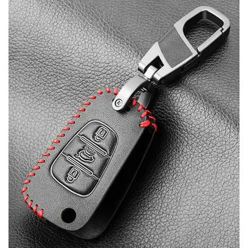 Autoklíč Pouzdro na klíče KIA - kůže