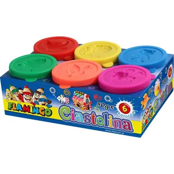 Modelovací hmota Modelína, v kelímku, 6 barev, 300g, 1 balení