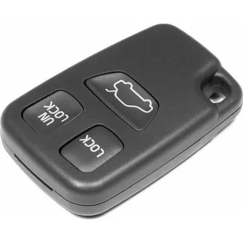 Autoklíč Náhradní obal klíče 3-tlačítkový, VOLVO S40 S60 V40 V70 C70