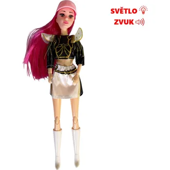 KPop Demon Hunters Panenka se zvukem a s doplňky Mira 30 cm