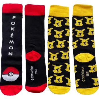 Sada 2 ks dětské ponožky Pokémon Velikost: 31-33