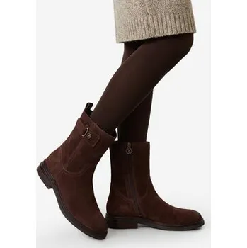 Dámské kozačky Polokozačky U.S. Polo Assn. CEO-CORINA001W/ELT1 Hnědá 37