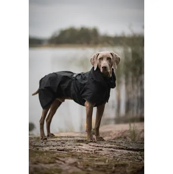 Obleček pro psa REGENERAČNÍ PLÁŠTĚNKA PAIKKA LITE ČERNÁ