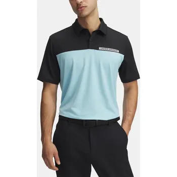 Pánské tričko Under Armour T2G Color Block Polo 3XL Černá