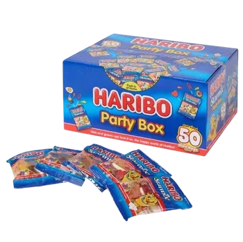 Bonbon Haribo Party Box – velké balení želé bonbónů 50 ks 800 g