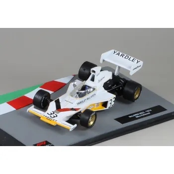 autíčko Centauria McLaren M23 F1 #33 M.Hailwood 1974 1:43 - časopis s modelem McLaren M23 - kovový model