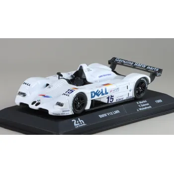 autíčko Hachette BMW V12 LMR #15 P.Martini Y.Dalmas J.Winkelhock 1999 1:43 - časopis s modelem BMW V12 - kovový model