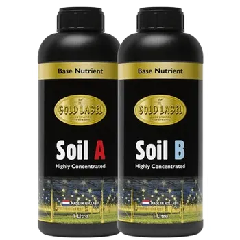 Hnojivo Hnojivo Gold Label Soil A+B Objem: 1l