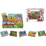 Eichhorn Dřevěné obrázkové kostky 12 ks…