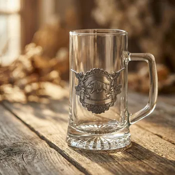 Sklenice Skleněný půllitr FREITAS & DORES DZIK 500 ml