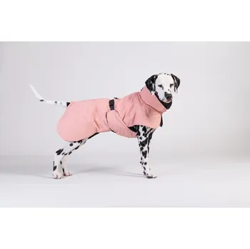 Obleček pro psa ZIMNÍ REFLEXNÍ BUNDA PAIKKA WOOL ROSE