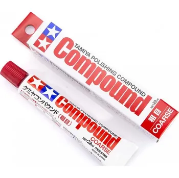 Polishing Compound (Coarse) - Brusná pasta hrubá - Tamiya 87068