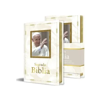 Populárně naučná literatura pro dospělé Biblia Católica: Letra Grande. Edición Conmemorativa del Papa Francisco Hc Acolchada / Catholic Bible Large Format Padded Hc Commemorative Edition Pop (Pevná)