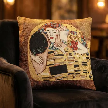 Povlak na polštářek Dekorační povlak na polštář KLIMT 45×45 cm