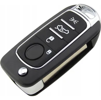 Autoklíč Náhradní obal klíče 4-tlačítkový, FIAT GRANDE PUNTO (SIP22)