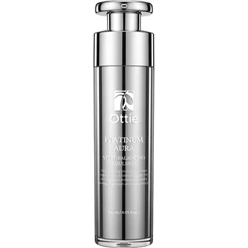 Pleťová emulze Ottie Platinum Aura Vital Balancing Emulsion - Jemná platinová emulze s dvojí funkcí | 120ml