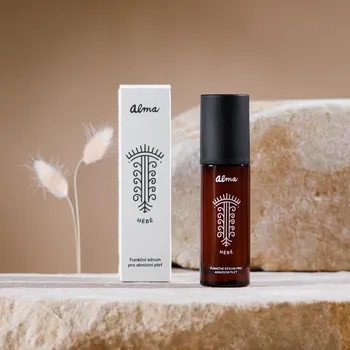 Tělové mléko Alma HÉBÉ - Pleťové sérum pro aknózní pleť s Ectoinem®, CBD a B6 30 ml Hébē sérum na akné