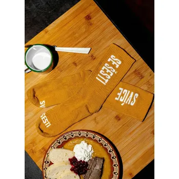 Pánské ponožky Ponožky "Svíce se šesti" Velikost: 41-45